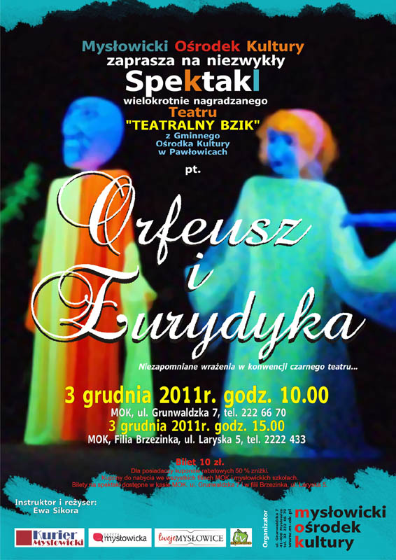 Spektakl "Orfeusz i Eurydyka"