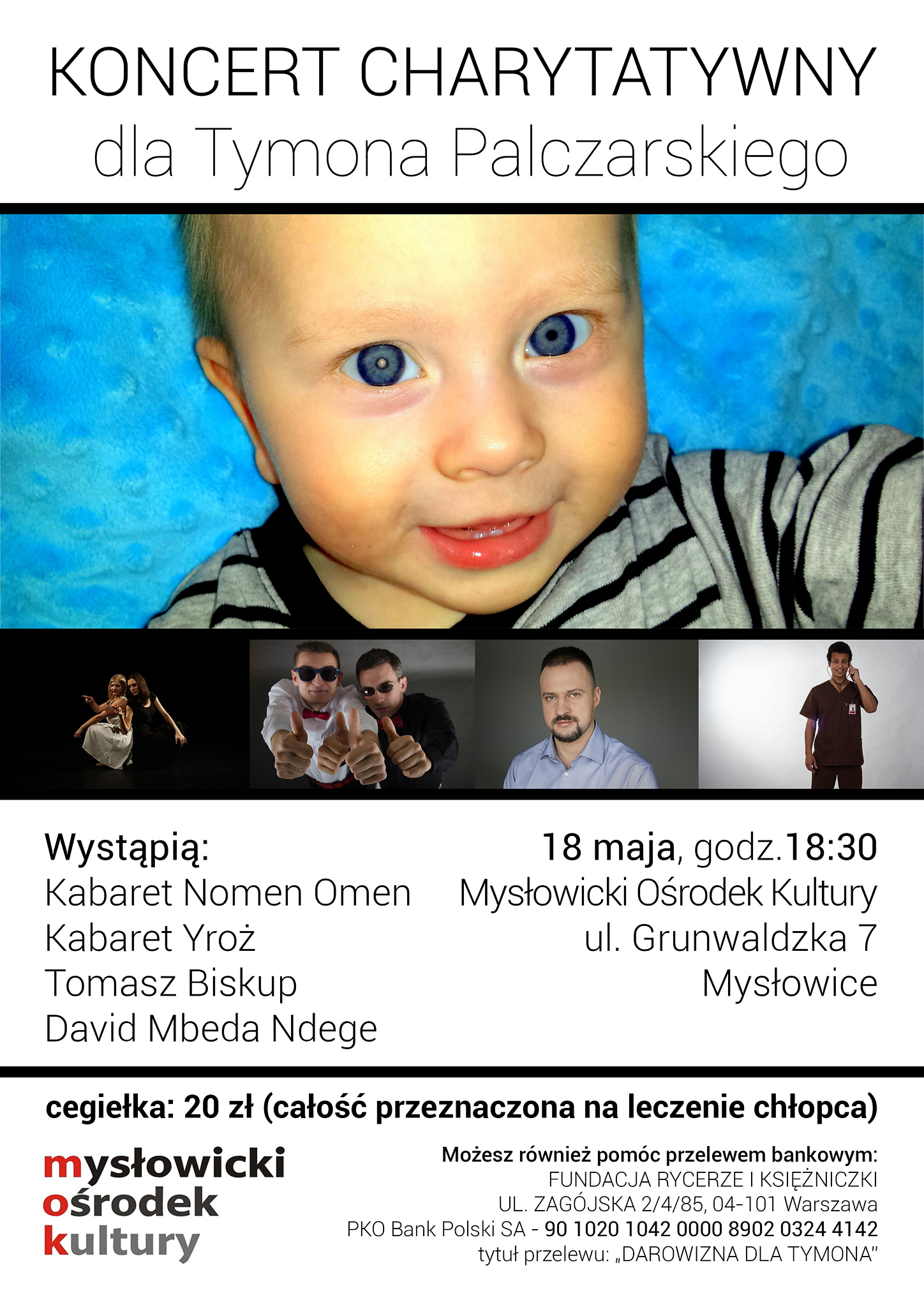 18.05 - Koncert dla Tymka